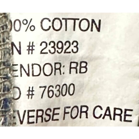 Canyon Guide Mens Button Up Shirt Men Large L Blue Green Plaid 100% Cotton FLAW - Picture 6 of 7